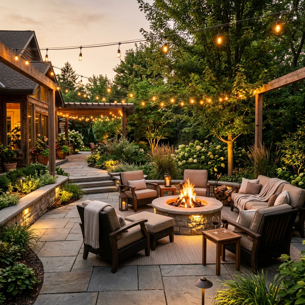 Outdoor Patio Retreat